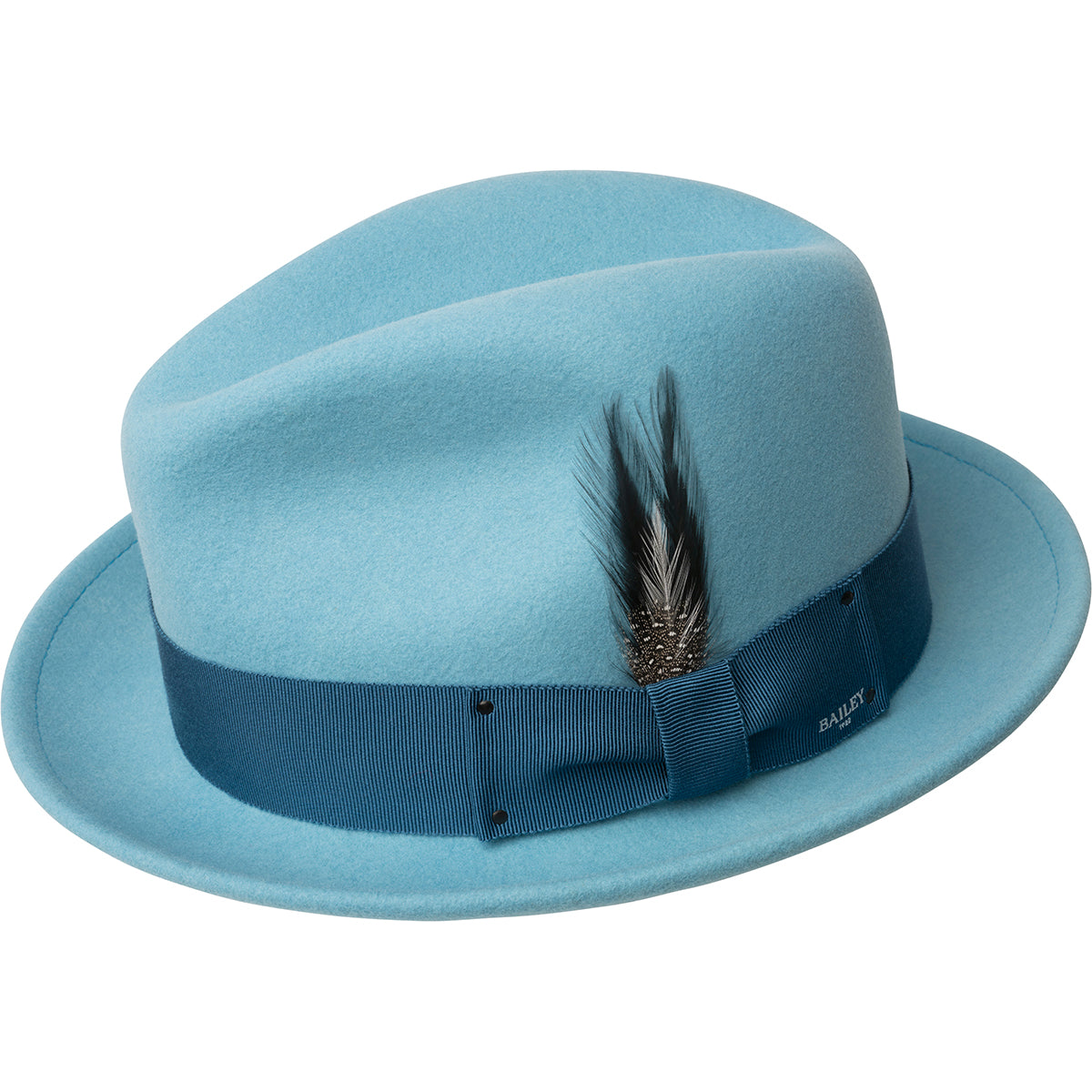 Bailey 1922 Tino Fedora - Premium Wool LiteFelt Hat - Bailey Western