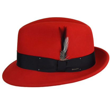 Bailey 1922 Tino Fedora - Premium Wool LiteFelt Hat - Bailey Western