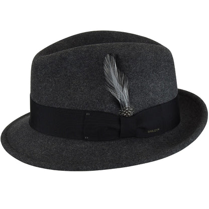 Bailey 1922 Tino Fedora - Premium Wool LiteFelt Hat - Bailey Western