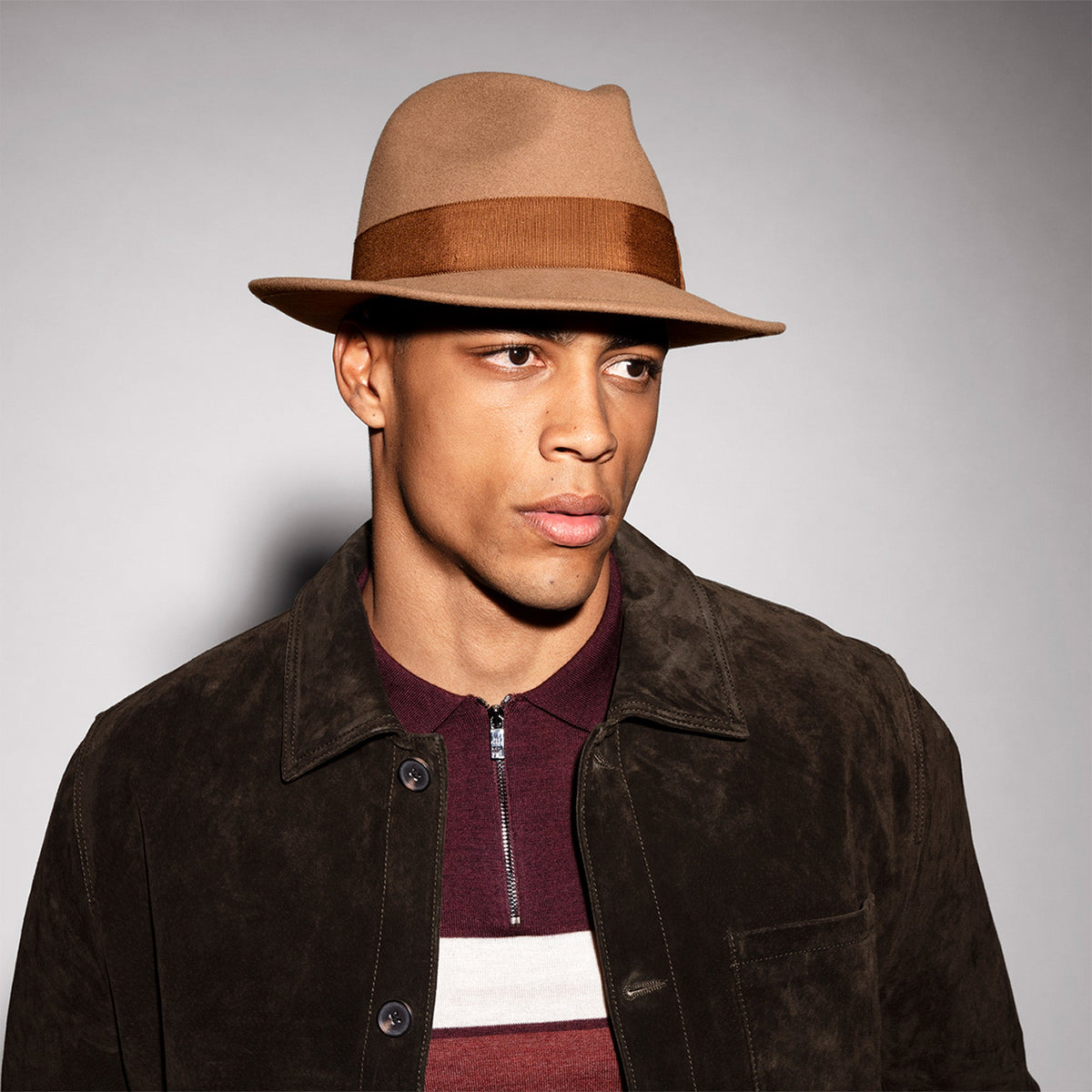 Blixen Fedora: 100% Wool LiteFelt Hat - Bailey Hats - Bailey Western