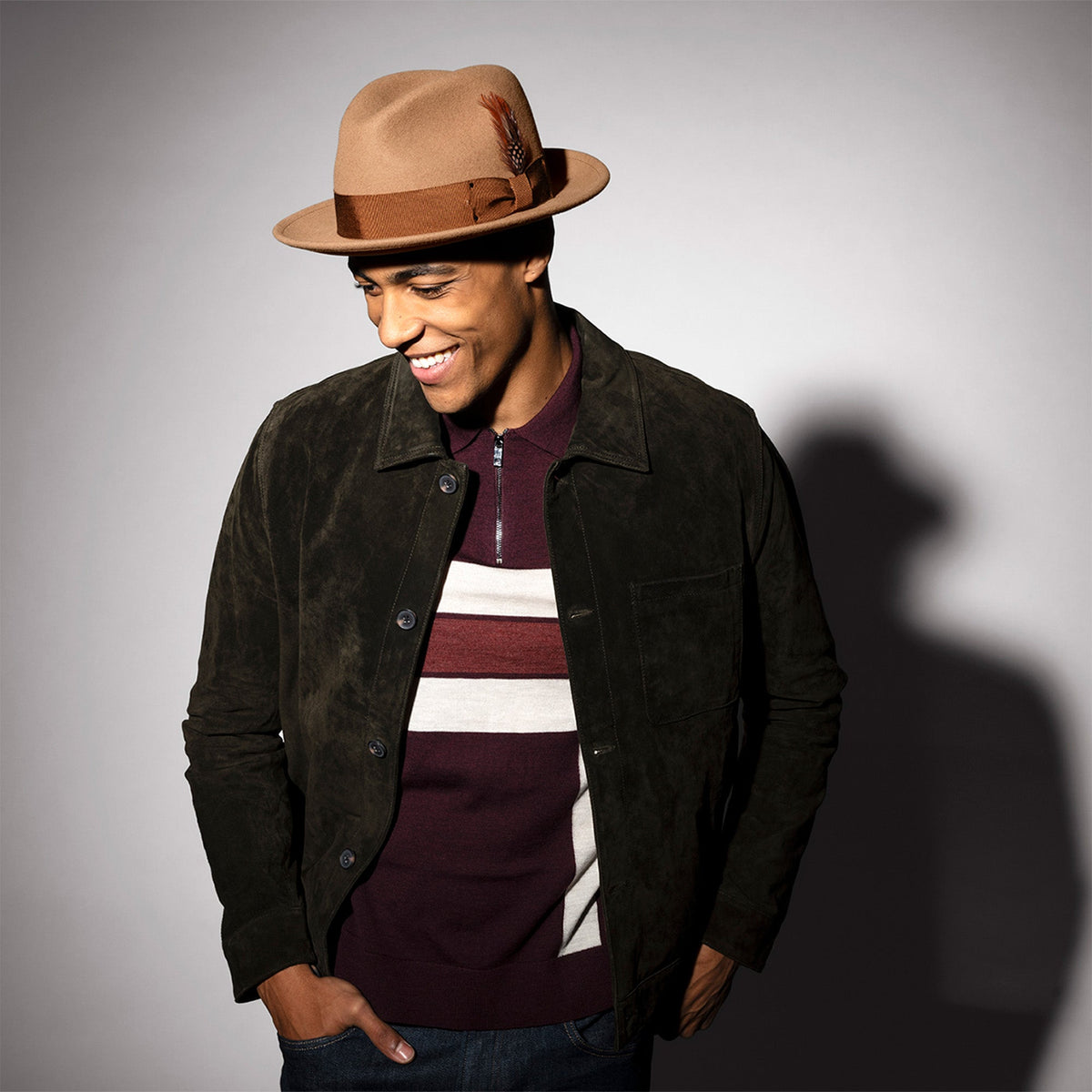 Blixen Fedora: 100% Wool LiteFelt Hat - Bailey Hats - Bailey Western