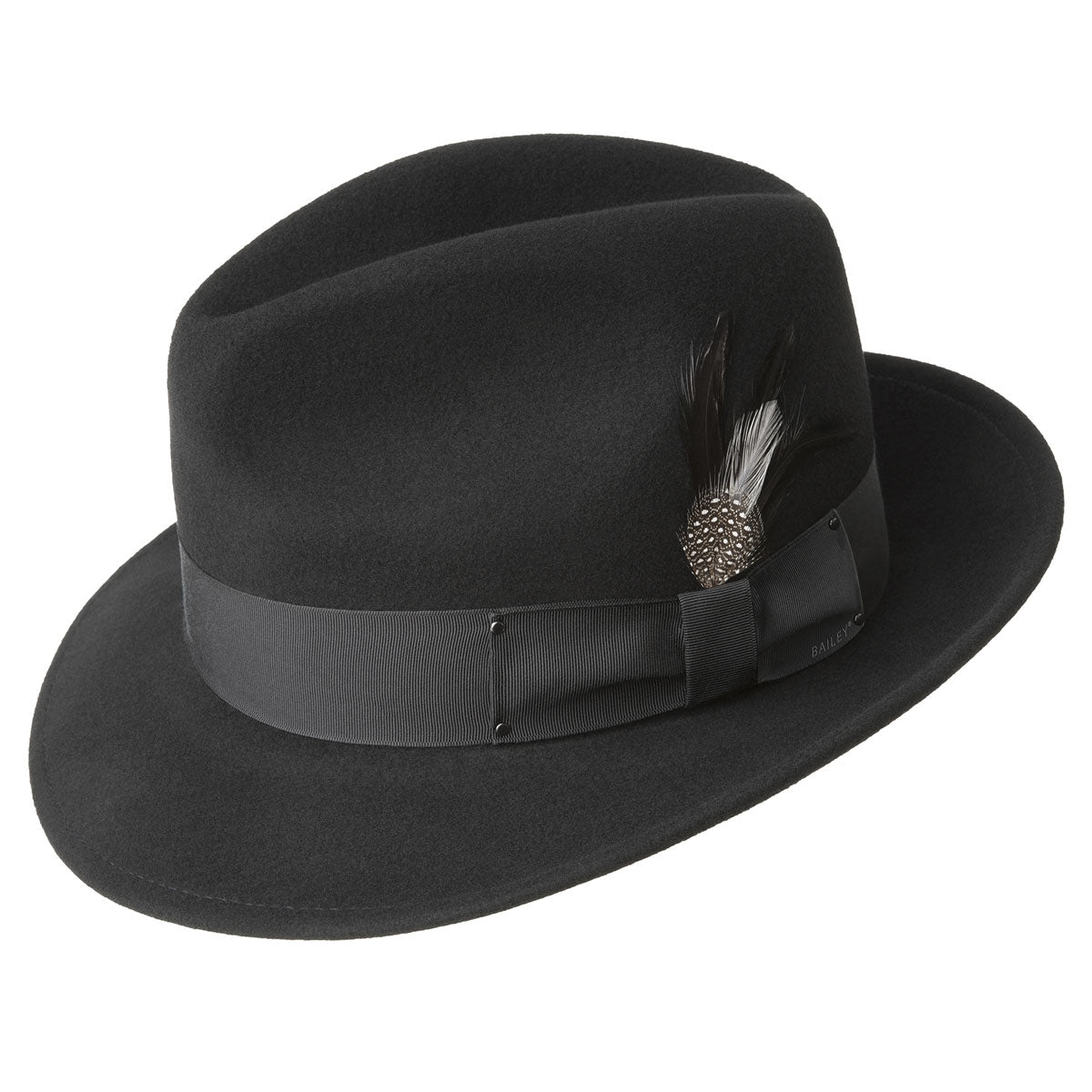 Blixen Fedora: 100% Wool LiteFelt Hat - Bailey Hats - Bailey Western