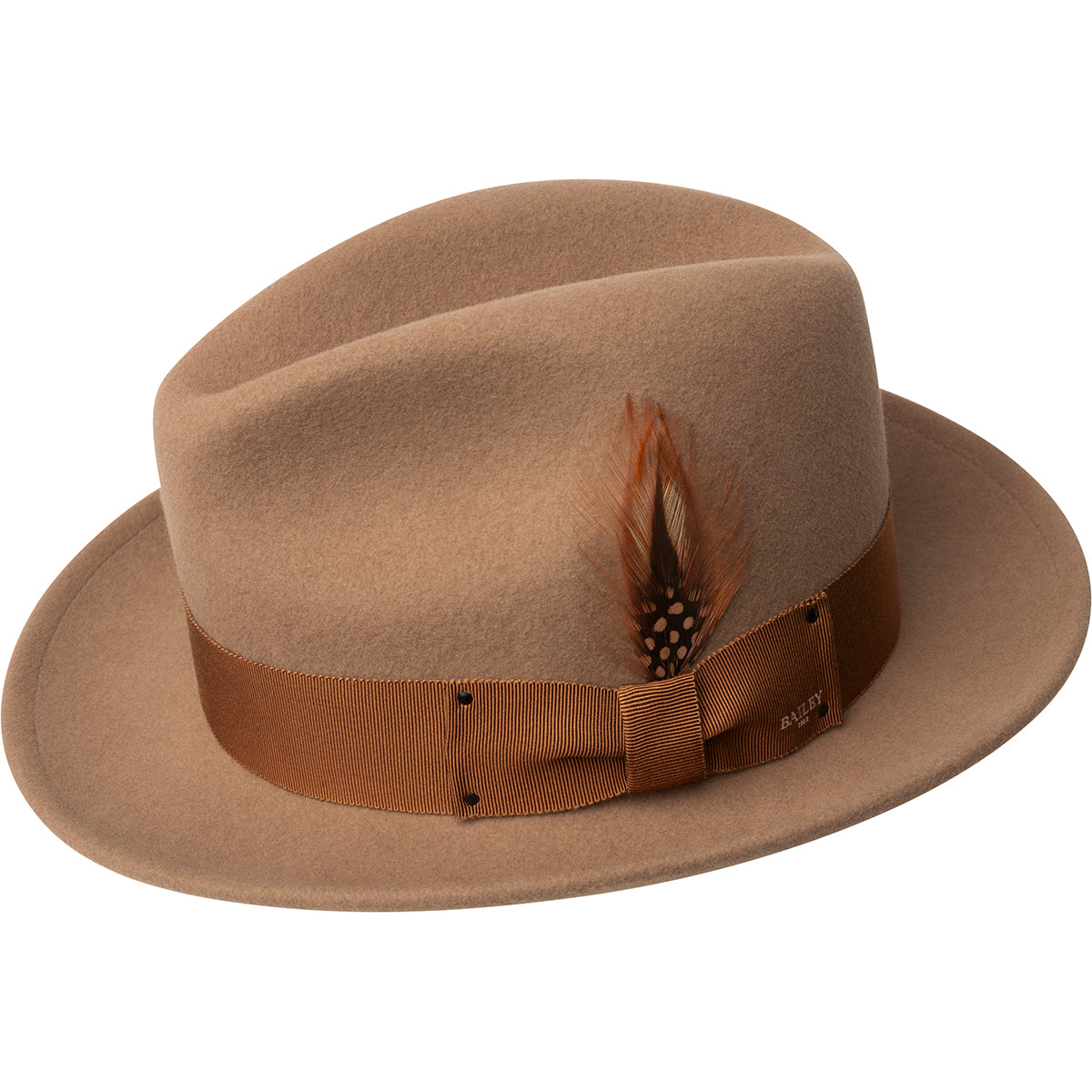 Blixen Fedora: 100% Wool LiteFelt Hat - Bailey Hats - Bailey Western
