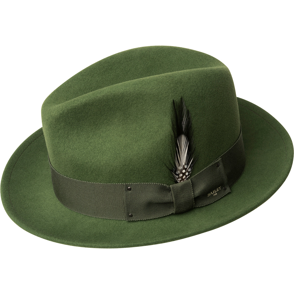 Blixen Fedora: 100% Wool LiteFelt Hat - Bailey Hats - Bailey Western