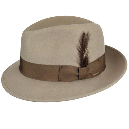 Blixen Fedora: 100% Wool LiteFelt Hat - Bailey Hats - Bailey Western