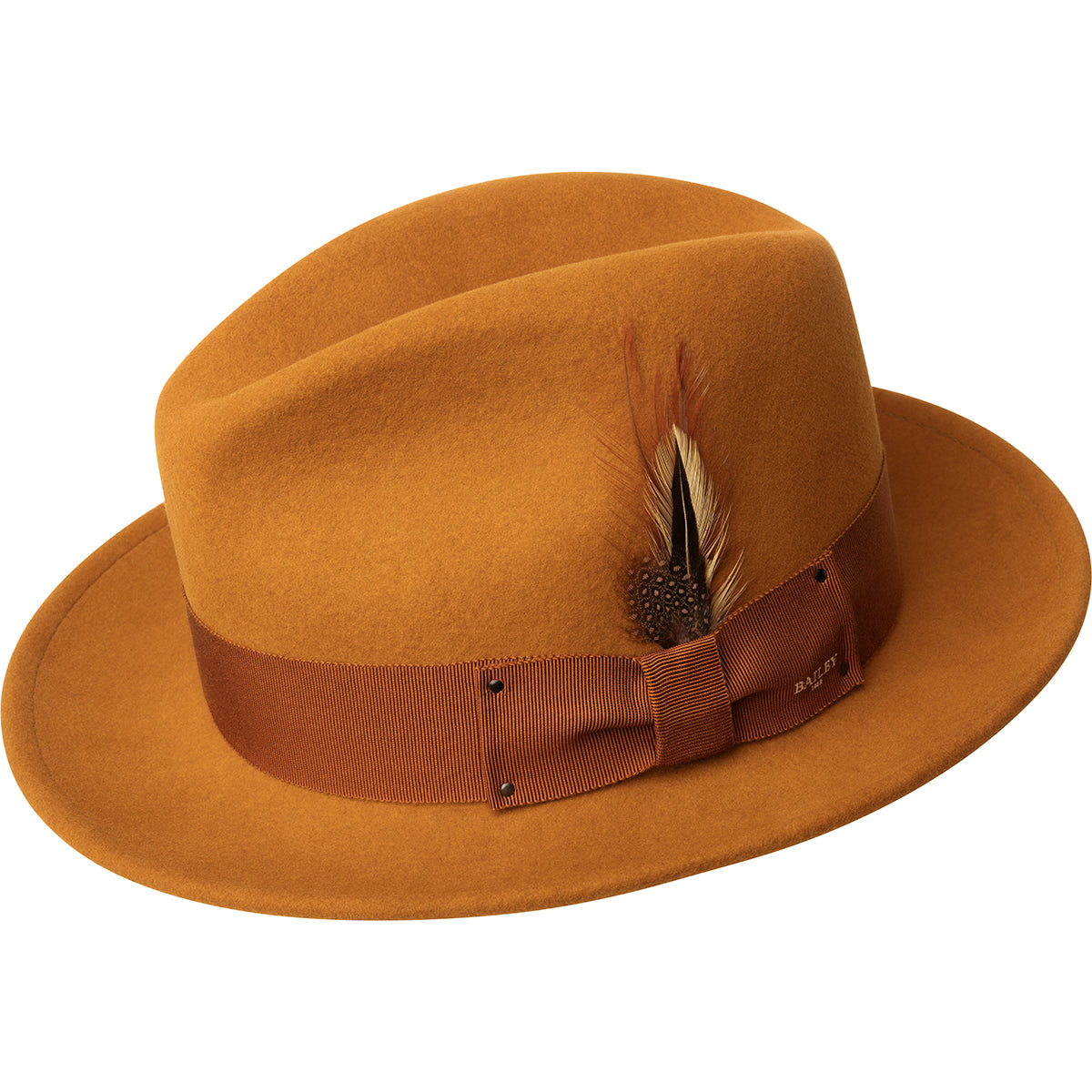 Blixen Fedora: 100% Wool LiteFelt Hat - Bailey Hats - Bailey Western