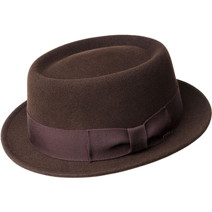 Darron Pork Pie Hat - Premium Wool LiteFelt - Bailey Hats - Bailey Western
