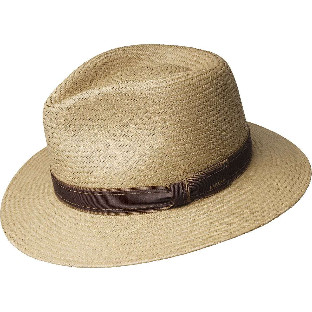 Brooks Panama Fedora - Genuine Ecuador Straw - Past Season - Bailey Western