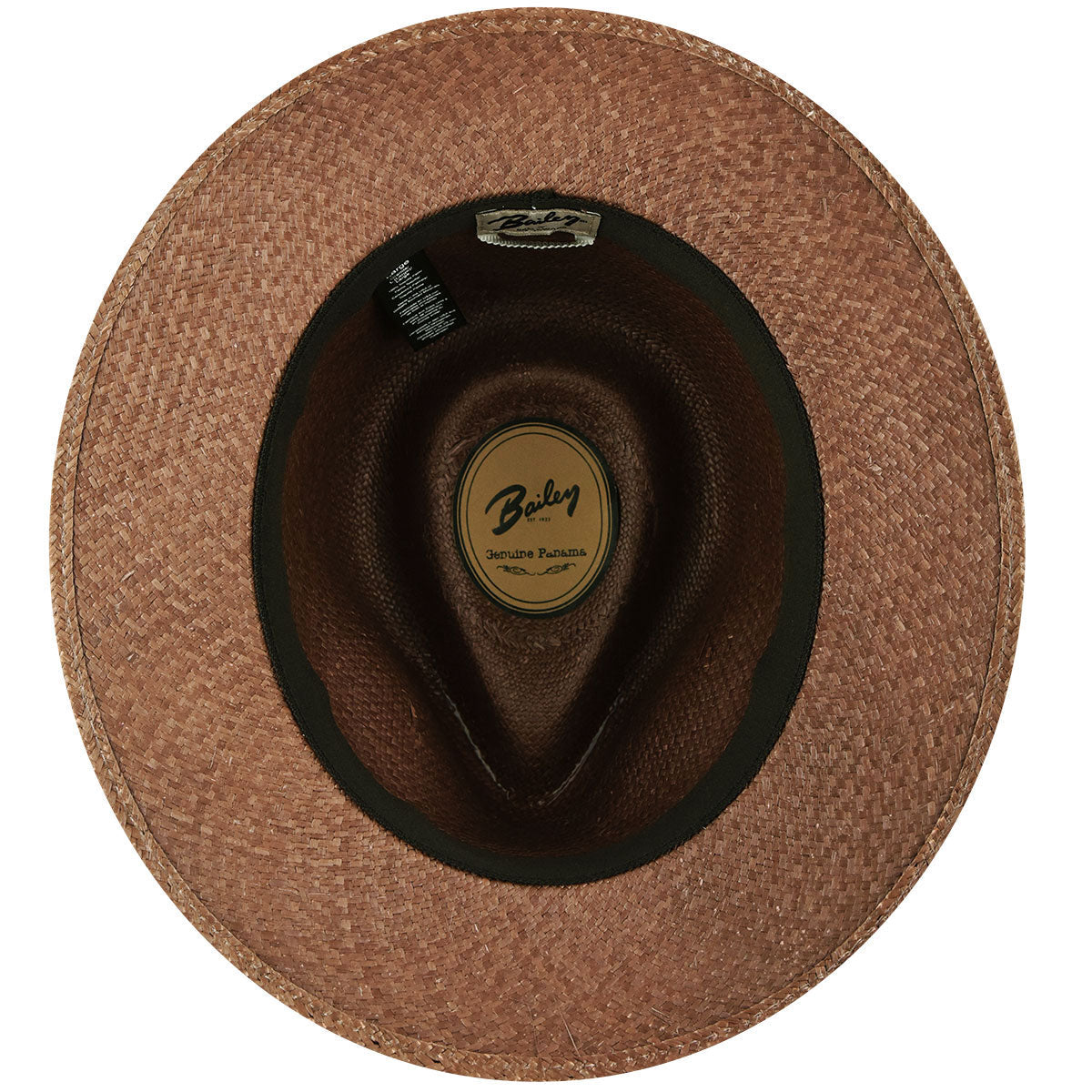 Brooks Panama Fedora - Genuine Ecuador Straw - Past Season - Bailey Western