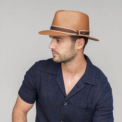 Brooks Panama Fedora - Genuine Ecuador Straw - Past Season - Bailey Western