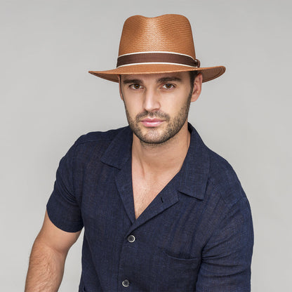 Brooks Panama Fedora - Genuine Ecuador Straw - Past Season - Bailey Western