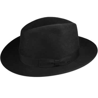 Criss Fedora Hat - Premium 100% Polished Wool Felt - Bailey Western