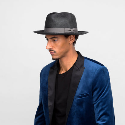 Criss Fedora Hat - Premium 100% Polished Wool Felt - Bailey Western