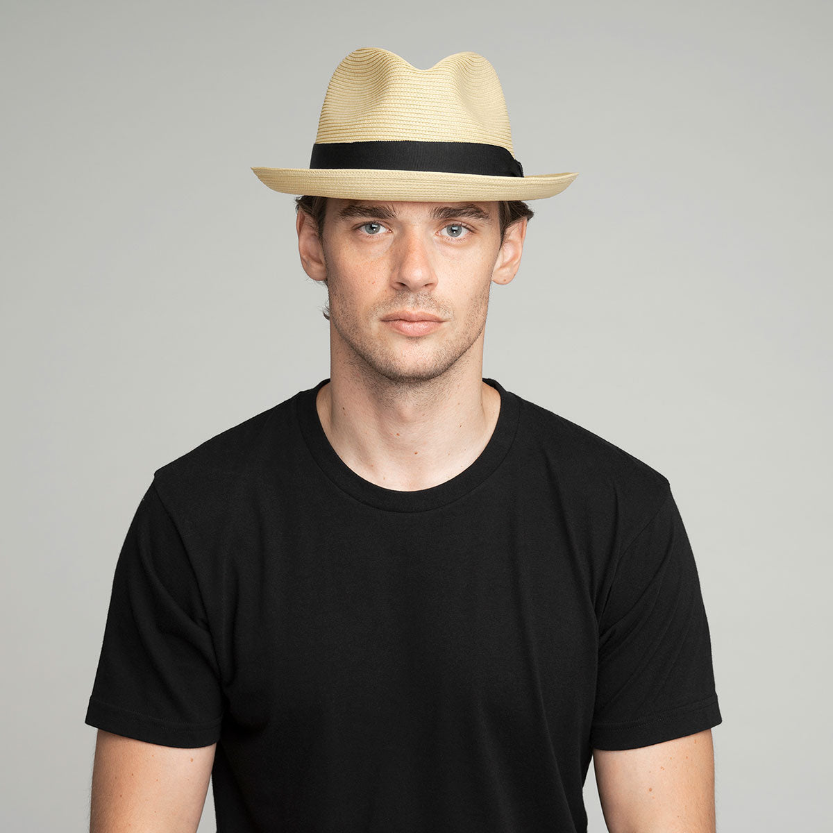 Craig Braided Fedora: Premium Milan Braid by Bailey 1922 - Bailey Western