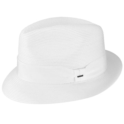 Craig Braided Fedora: Premium Milan Braid by Bailey 1922 - Bailey Western