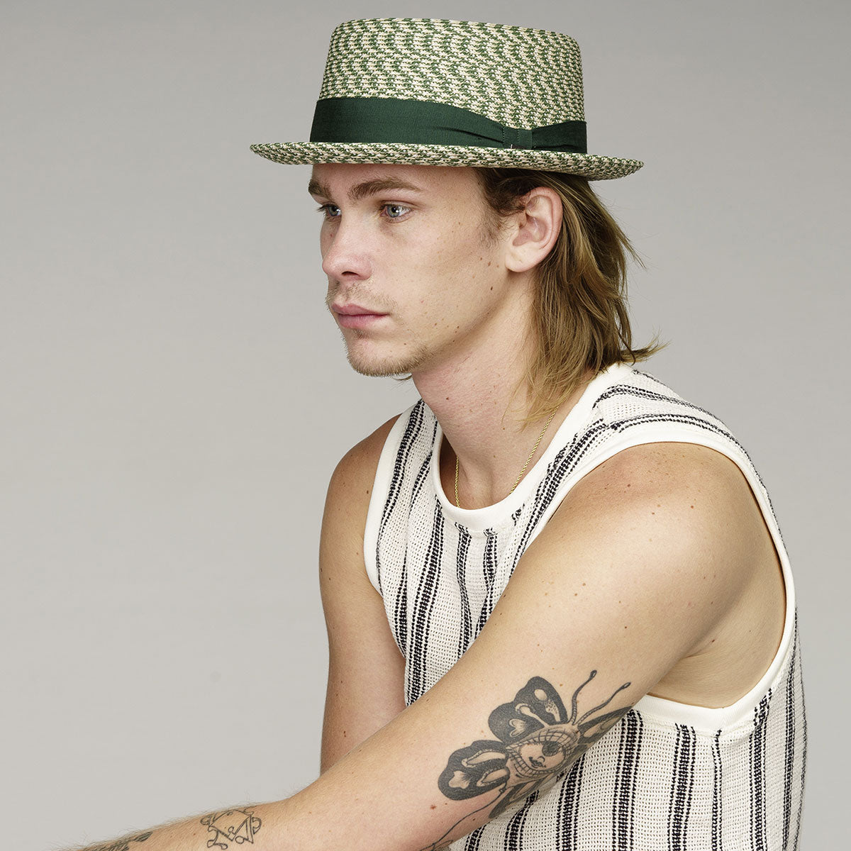 Craig Braided Fedora: Premium Milan Braid by Bailey 1922 - Bailey Western