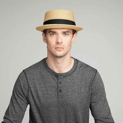 Craig Braided Fedora: Premium Milan Braid by Bailey 1922 - Bailey Western