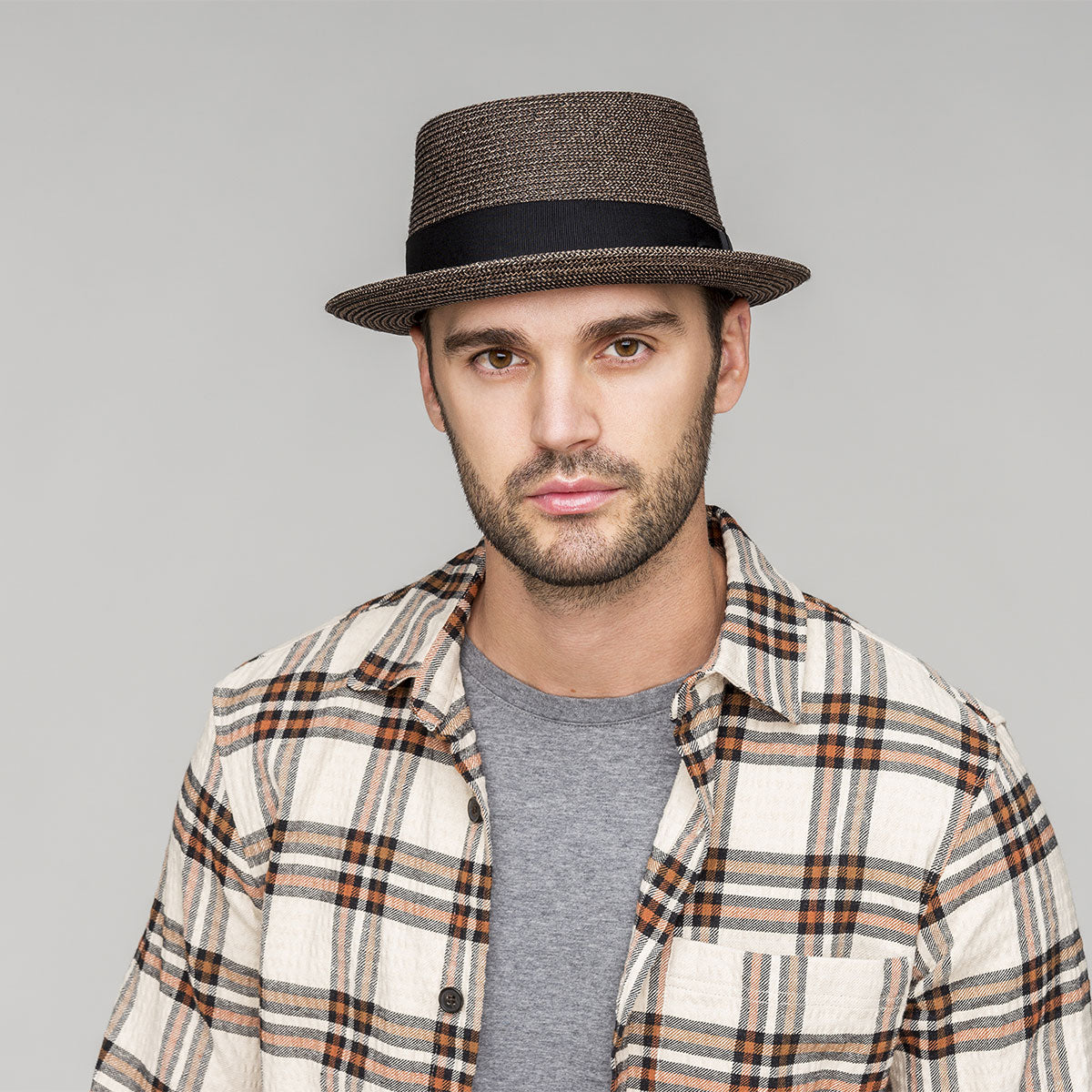 Craig Braided Fedora: Premium Milan Braid by Bailey 1922 - Bailey Western