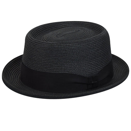 Craig Braided Fedora: Premium Milan Braid by Bailey 1922 - Bailey Western