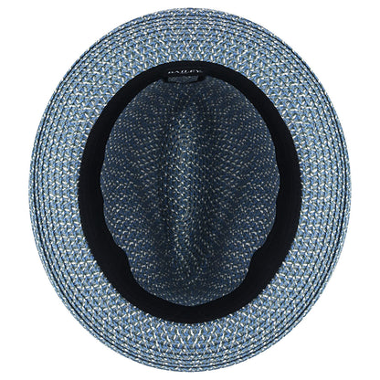 Bailey Hats Salem Fedora - Classic Toyo Braid with Striped Band - Bailey Western