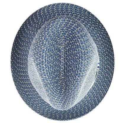 Bailey Hats Salem Fedora - Classic Toyo Braid with Striped Band - Bailey Western