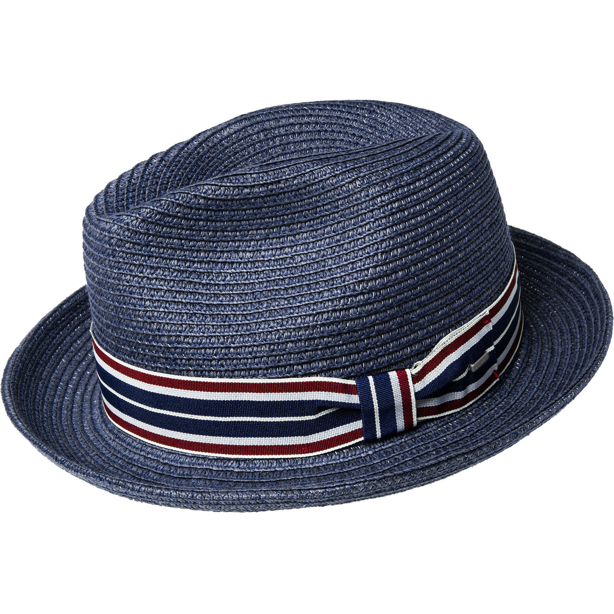 Bailey Hats Salem Fedora - Classic Toyo Braid with Striped Band - Bailey Western