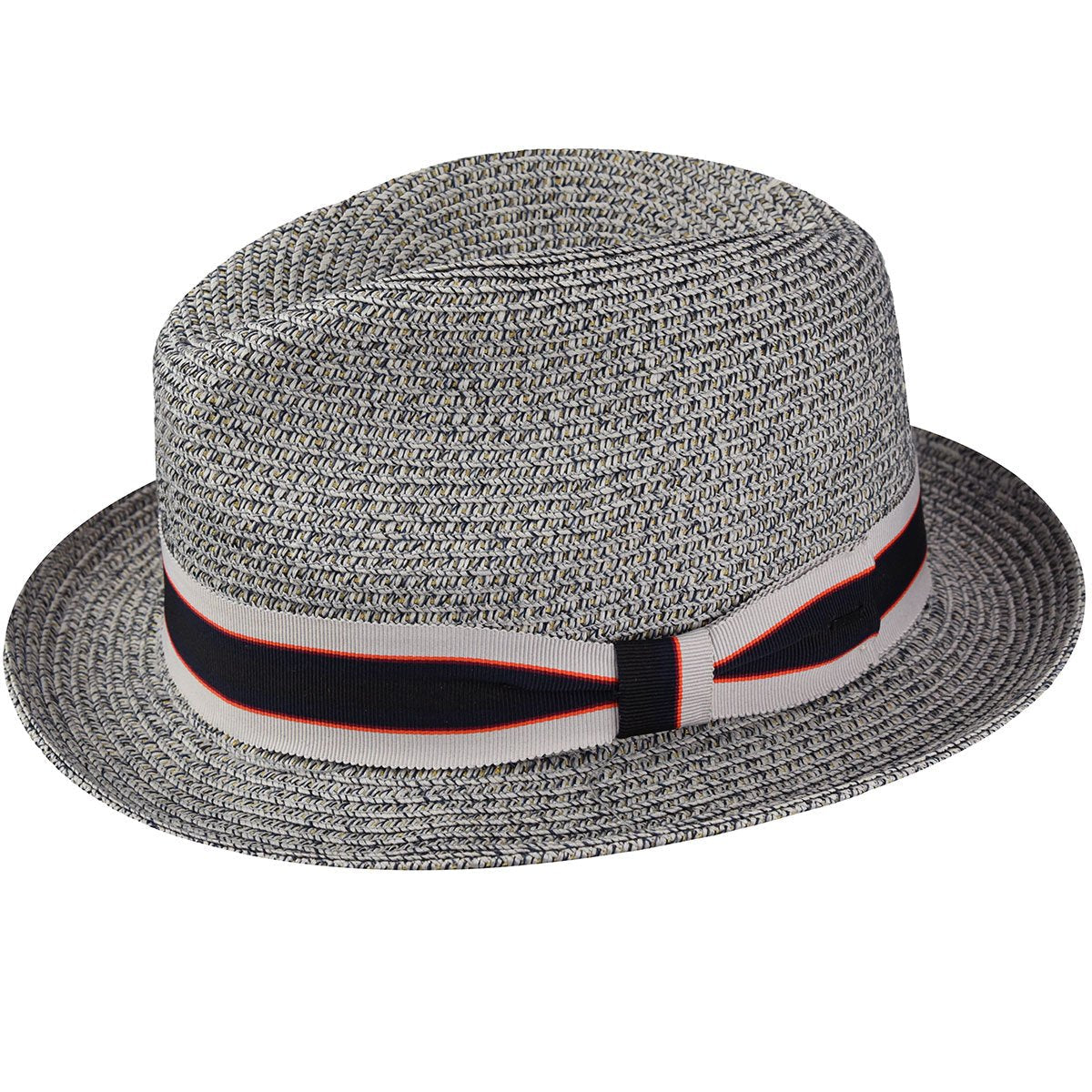Bailey Hats Salem Fedora - Classic Toyo Braid with Striped Band - Bailey Western