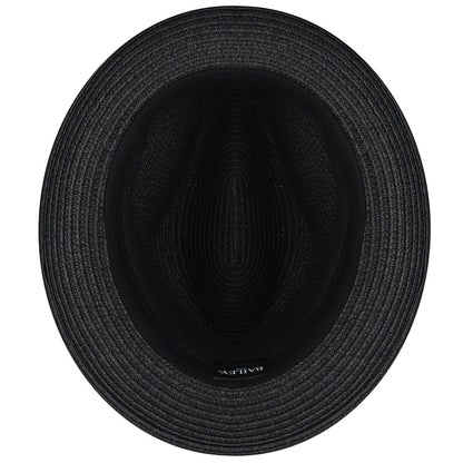 Bailey Hats Salem Fedora - Classic Toyo Braid with Striped Band - Bailey Western