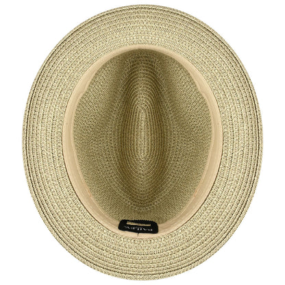Bailey Hats Salem Fedora - Classic Toyo Braid with Striped Band - Bailey Western
