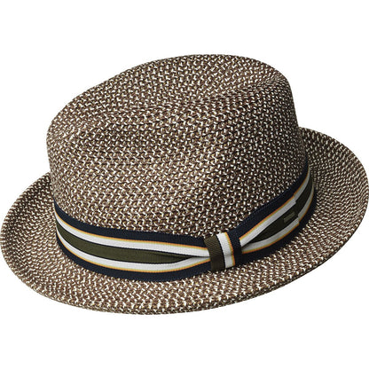 Bailey Hats Salem Fedora - Classic Toyo Braid with Striped Band - Bailey Western