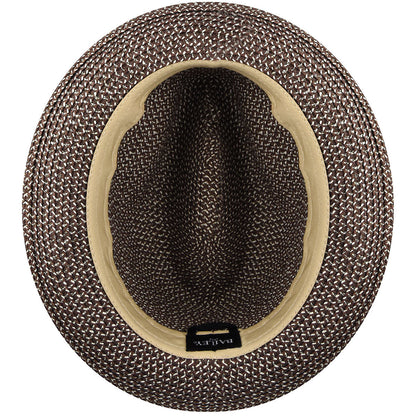 Bailey Hats Salem Fedora - Classic Toyo Braid with Striped Band - Bailey Western