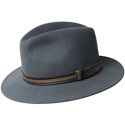 Bailey 1922 Brandt Fedora - 100% Lanolux Wool Felt Hat - Bailey Western