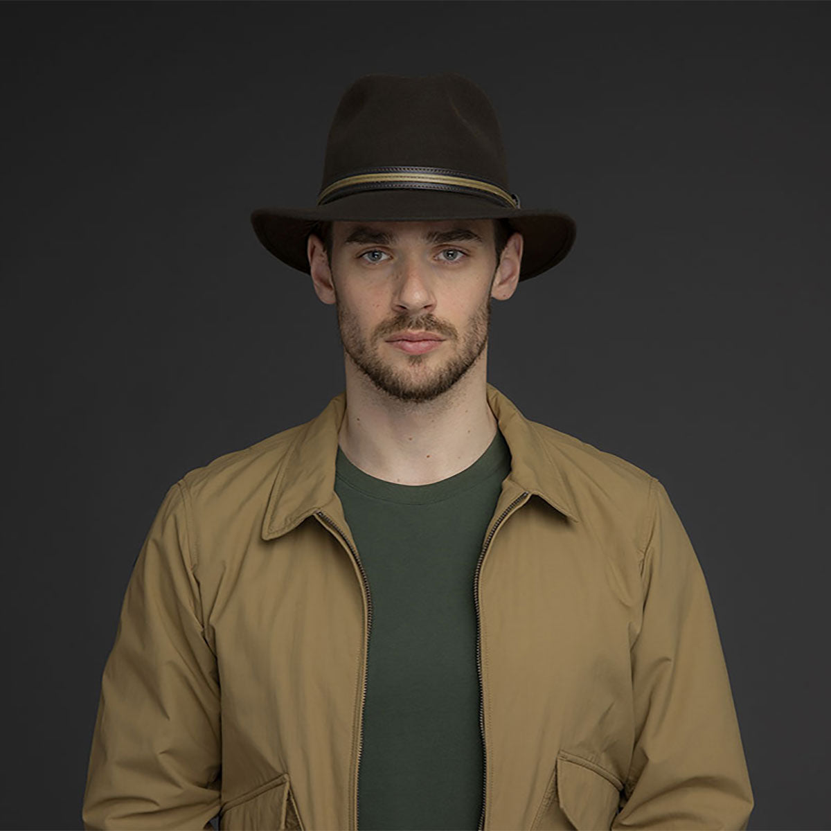 Bailey 1922 Brandt Fedora - 100% Lanolux Wool Felt Hat - Bailey Western