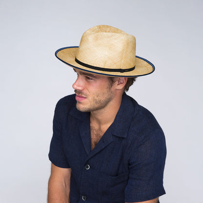 Parson Fedora Hat by Bailey 1922 - Genuine Panama Straw - Bailey Western