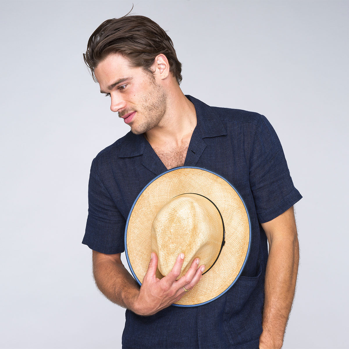 Parson Fedora Hat by Bailey 1922 - Genuine Panama Straw - Bailey Western