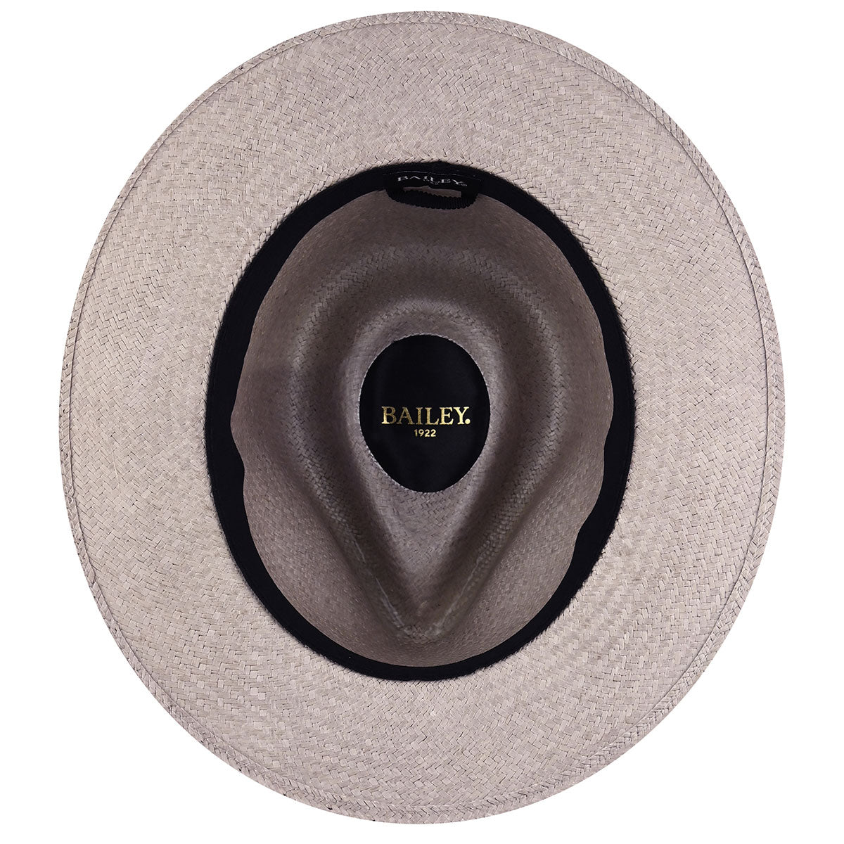 Brooks Panama Fedora - Genuine Ecuador Toquilla Straw Hat - Bailey Western