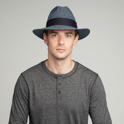 Mullan Fedora - Fine Toyolene Braid Summer Straw Hat - Bailey Western