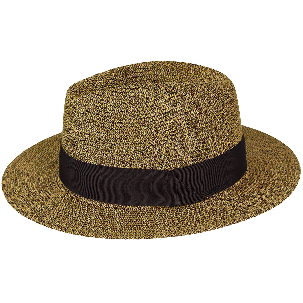 Mullan Fedora - Fine Toyolene Braid Summer Straw Hat - Bailey Western