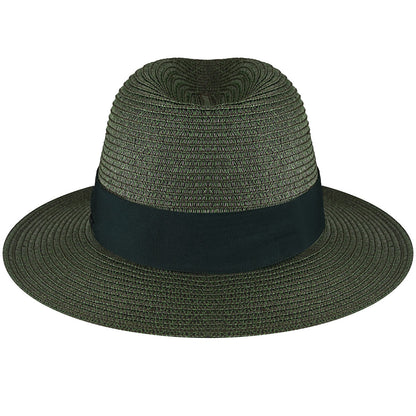 Mullan Fedora - Fine Toyolene Braid Summer Straw Hat - Bailey Western