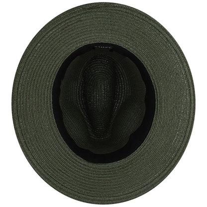 Mullan Fedora - Fine Toyolene Braid Summer Straw Hat - Bailey Western