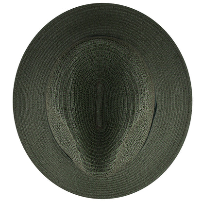 Mullan Fedora - Fine Toyolene Braid Summer Straw Hat - Bailey Western
