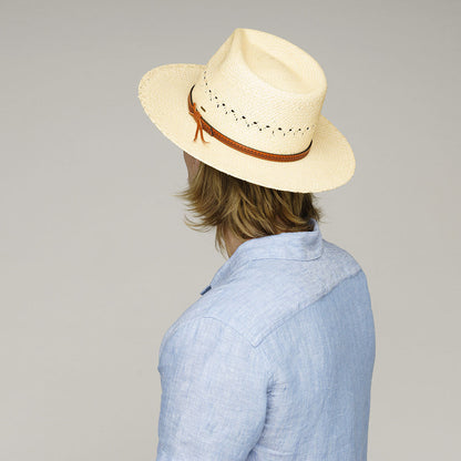 Horan Fedora: 100% Toquilla Palm Straw - Bailey Hats - Bailey Western