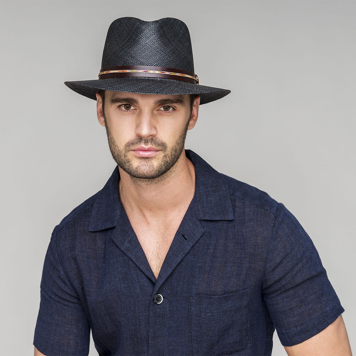 Stansfield Panama Fedora - Hand-Woven Brisa Weave Hat - Bailey Western
