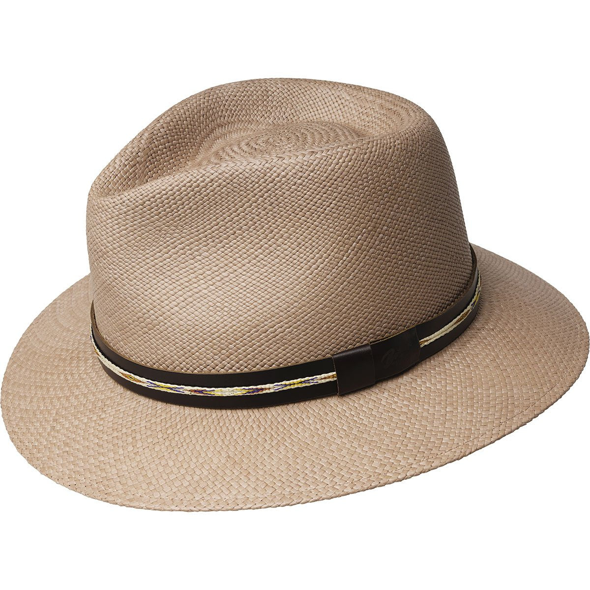 Stansfield Panama Fedora - Hand-Woven Brisa Weave Hat - Bailey Western