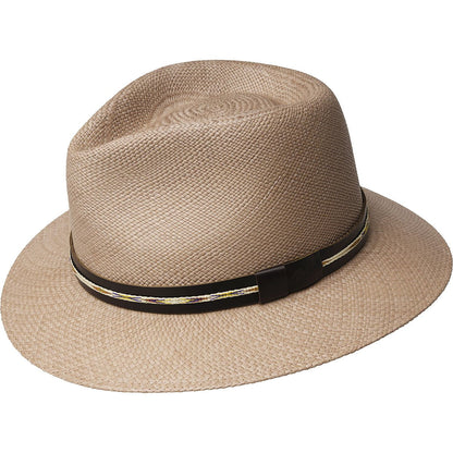 Stansfield Panama Fedora - Hand-Woven Brisa Weave Hat - Bailey Western