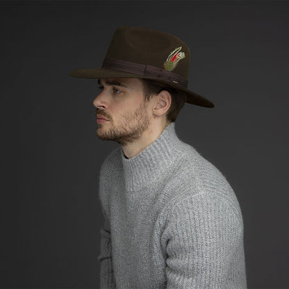 Girvin Fur Felt Fedora - Bailey Western