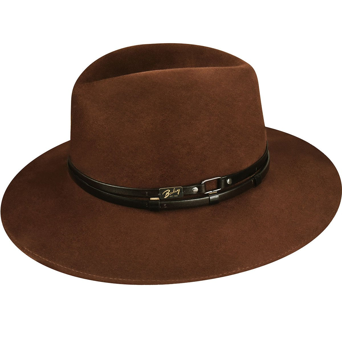 Stedman Elite Velour Fedora - Bailey Western