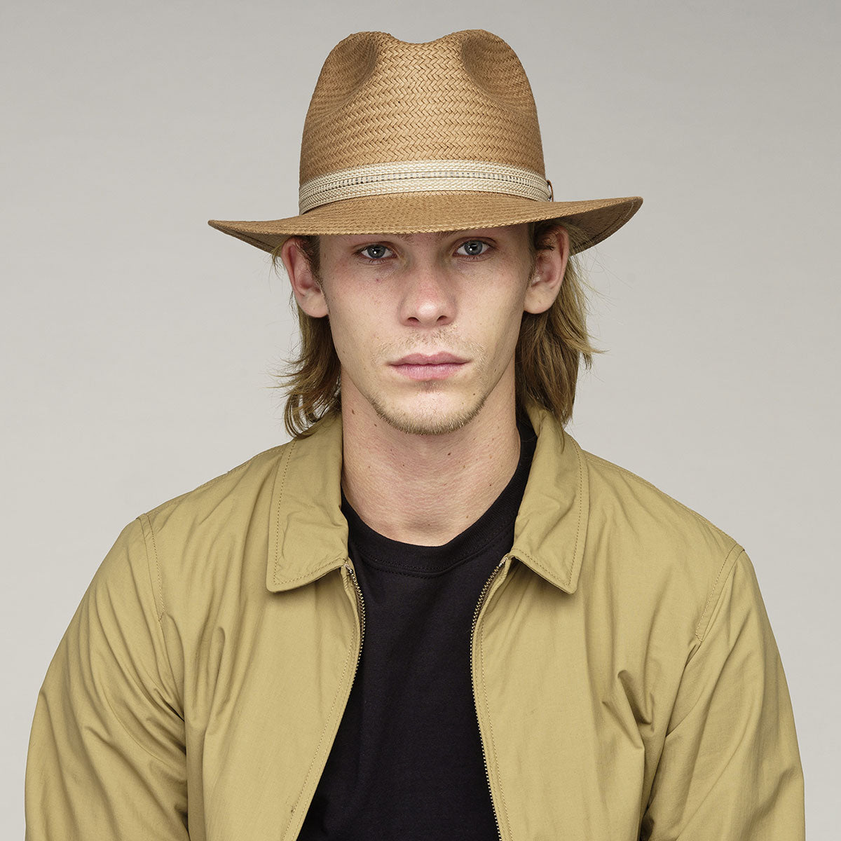 Kilgore Raindura Straw Fedora - Bailey Western