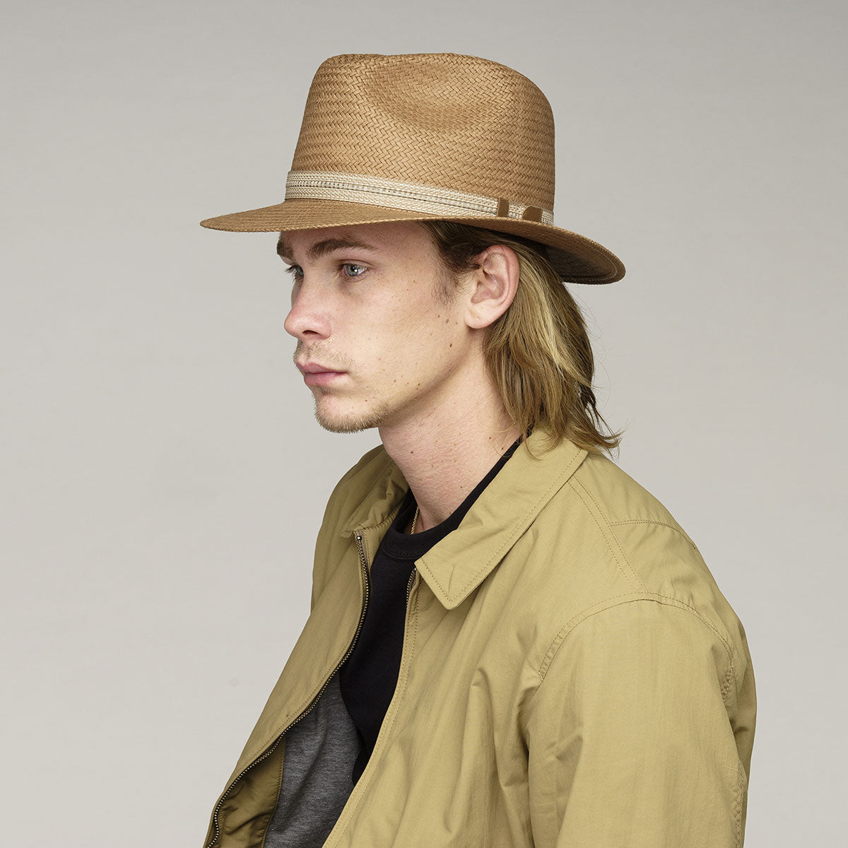 Kilgore Raindura Straw Fedora - Bailey Western
