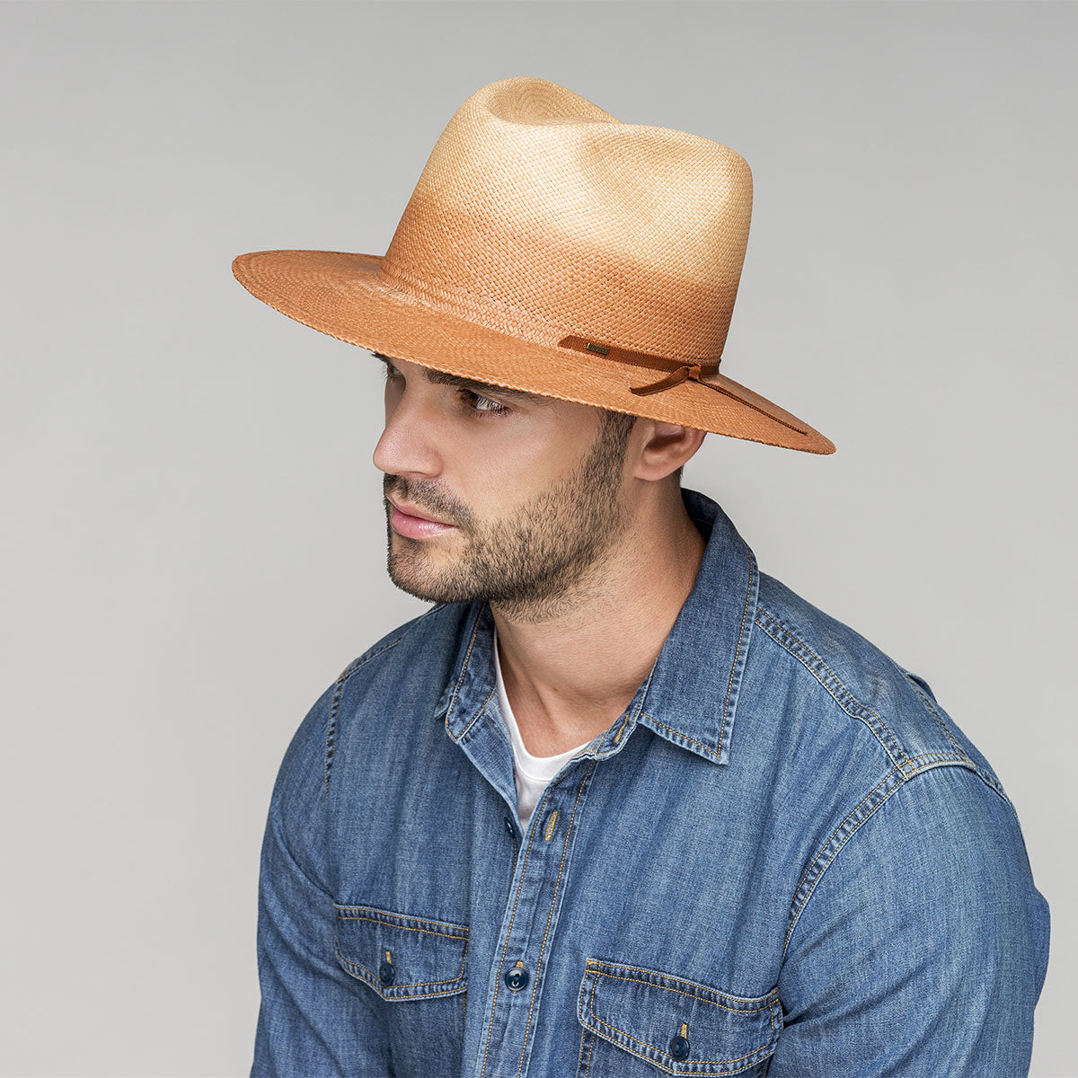 Bailey Rask Panama Fedora - Bailey Western